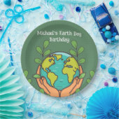 Earth Day Party Papieren Bordje (Feest)