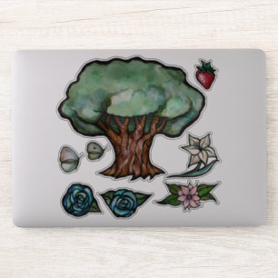 Earth Day Plant: een Natuur van de boomcultuur Sticker