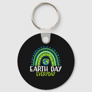 Earth Day Shirt Teacher Earth Day - Dagelijkse reg Sleutelhanger