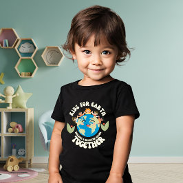 Earth Day-Shirten | Kinder voor Earth T-shirt