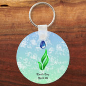 Earth Day Sleutelhanger (Voorkant)