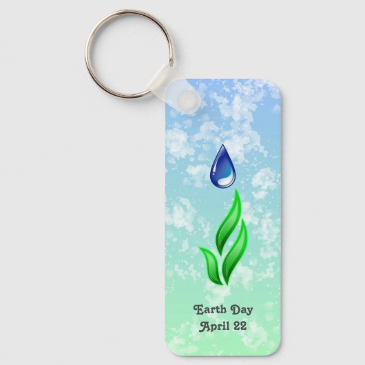 Earth Day Sleutelhanger (Voorkant)