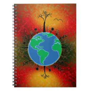 Earth Day ~ Sunset Notitieboek