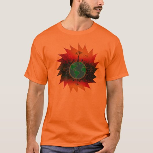 Earth Day ~ Sunset T-shirt (Voorkant)
