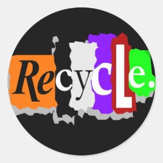 Earth Day T-Shirten en -cadeaus Ronde Sticker