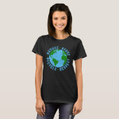 Earth Day Teacher Environment Reduce Reuse Recycle T-shirt (Voorkant volledig)