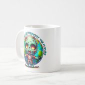 Earth Day Zombie Koffiemok (Voorkant links)