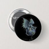 Earth Dragon Button (Voorkant /achterkant)