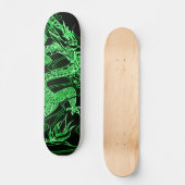 Earth Dragon Element Custom Pro Park Board Skateboard (Voorkant)