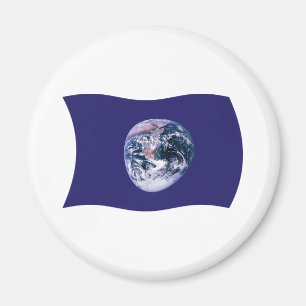 Earth Flag Magnet Magneet