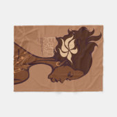 EARTH FLOWER FLEECE DEKEN (Voorkant (Horizontaal))