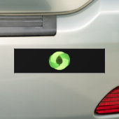 Earth Friendly Bumpersticker (Op auto)