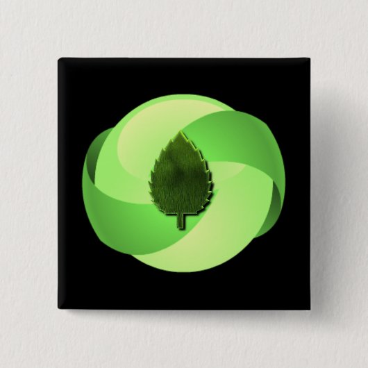 Earth Friendly Button (Voorkant)