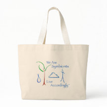 Earth Friendly We zijn Symbionts Jumbo Tas