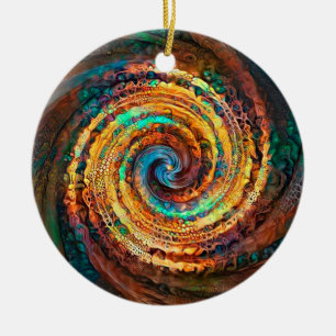 Earth Glow-keramische sierelementen Keramisch Ornament