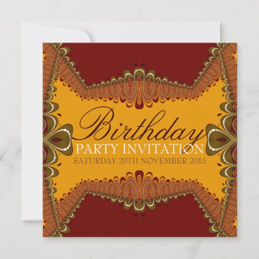 Earth Goddess Verjaardag Event Party Kaart (Voorkant)