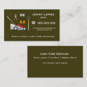 Earth Green Lawncare Visitekaartje (Voorkant / Achterkant)