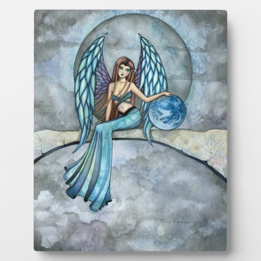 Earth Guardian Angel Self Standing Picture Plaque (Devant)