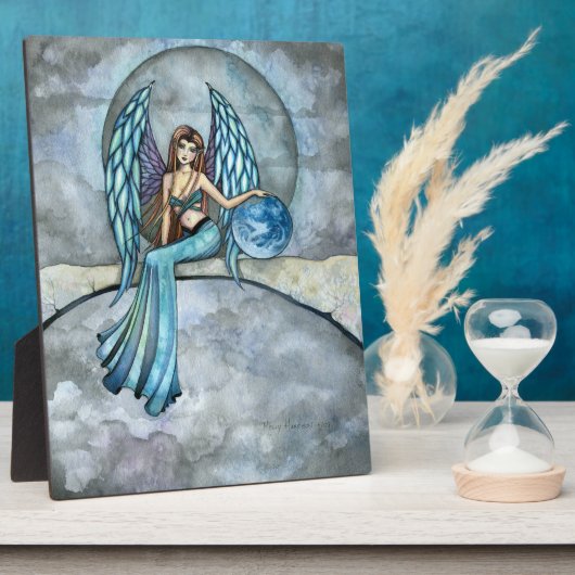 Earth Guardian Angel Self Standing Picture Plaque (Côté)