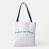 Earth Guardians: Bescherm onze Canvas tassen (Achterkant)