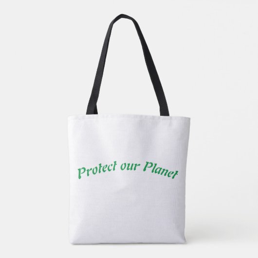 Earth Guardians: Bescherm onze Canvas tassen (Achterkant)