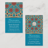 Earth Harmonics Carte de visite du Nouvel Âge (Devant / Derrière)