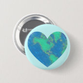 Earth Heart Button (Voorkant /achterkant)