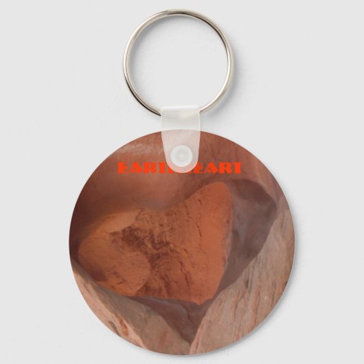Earth Heart Keychain (Voorkant)