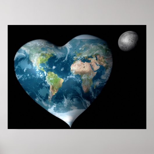 Earth Heart Poster (Voorkant)
