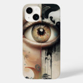 Earth Human Eye Art iPhone 14 Coque (Verso)