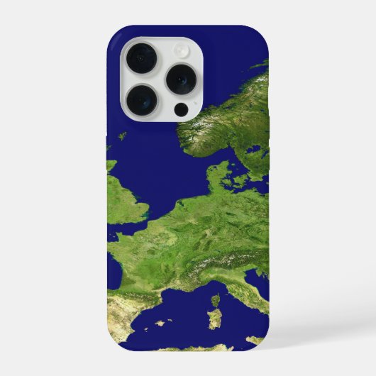 Earth image maps  iPhone hoesje (Achterkant)