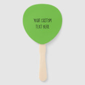 Earth Love aangepaste tekstventilatoren Handwaaier (Achterkant)