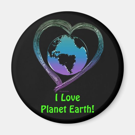 EARTH LOVER-serie Magneet (Voorkant)