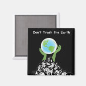 Earth Magnet Magneet (Voorkant / Achterkant)