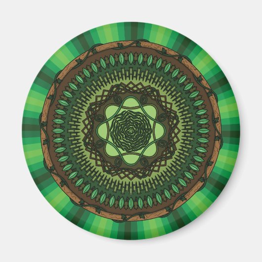 Earth Mandala Magnet (Devant)