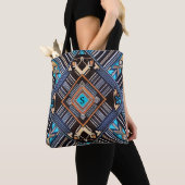 Earth Mandala Tote Draagtas (Dichtbij)