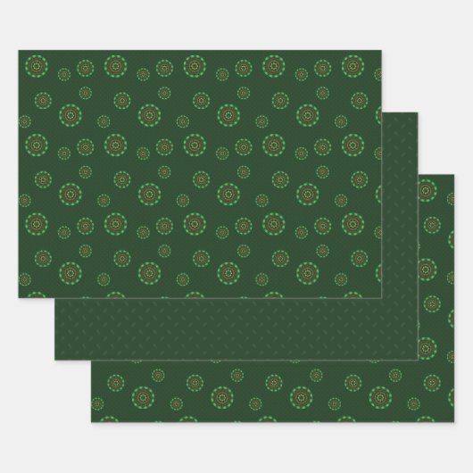 Earth Mandala Wrapping Paper Set (Set)