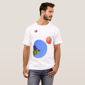 Earth Mars Mercury T-shirt (Voorkant volledig)