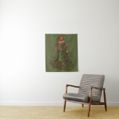 Earth Moeder Goddess Druid Wandkleed (In situ)