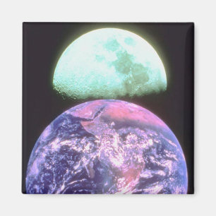 Earth Moon Magnet Magneet