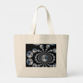 EARTH Multi Visual Echo Grote Tote Bag (Achterkant)