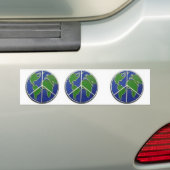 Earth Peace Bumpersticker (Op auto)