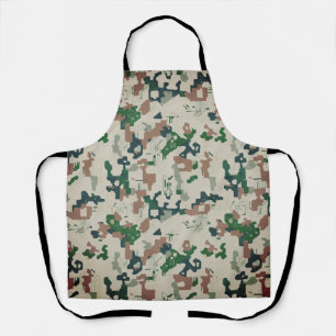 Earth Pixel Woodland  Schort