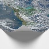 Earth Planet Foto van Space Cadeaupapier (Hoek)