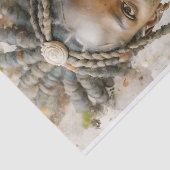 Earth Princess Decoupage Tissuepapier (Detail)