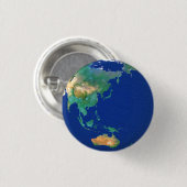 Earth Ronde Button 3,2 Cm (Voorkant /achterkant)