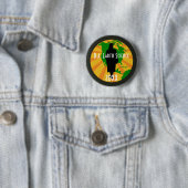 Earth Science Afstuderen badge (Vrouw) Ronde Button 5,7 Cm (In situ)