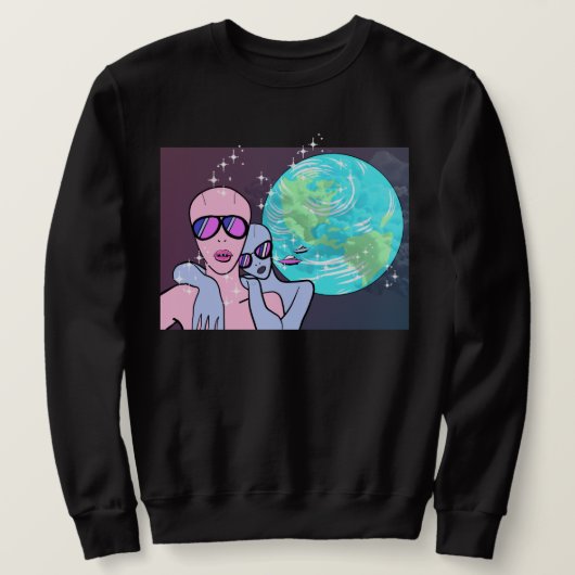 Earth Selfie Trui (Design voorkant)