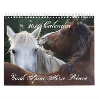 Earth Spirit Horse Rescue, kalender 2011