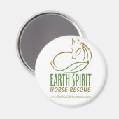 Earth Spirit Horse Secourt Inc. Magnet (Recto/Verso)